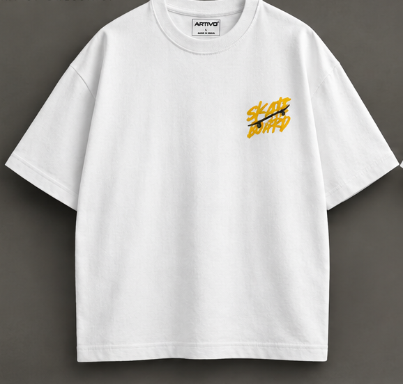 SKATE CULTURE — Oversized Streetwear Tee