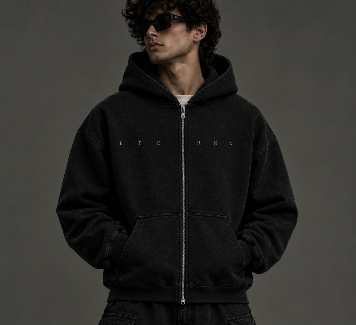 ARTIVO Signature Hoodie personalised Roman date 480 GSM