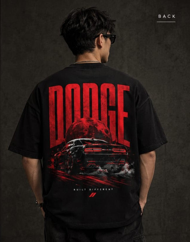 Dodge Oversized Graphic T-Shirt
