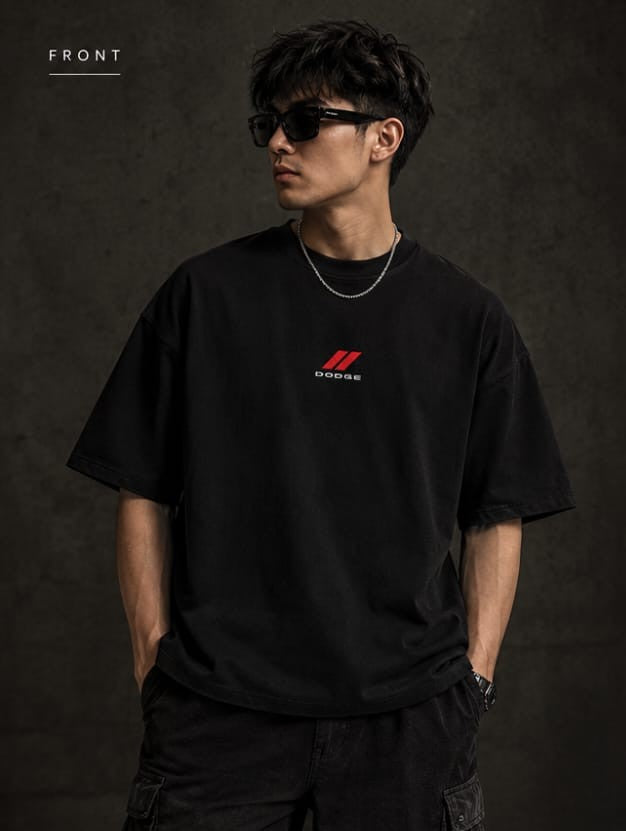 Dodge Oversized Graphic T-Shirt